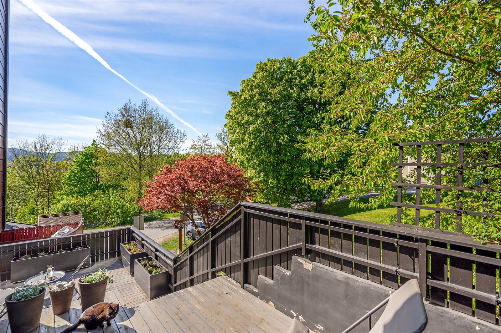 Trivelig utsyn over nærområdet. Galleribilde