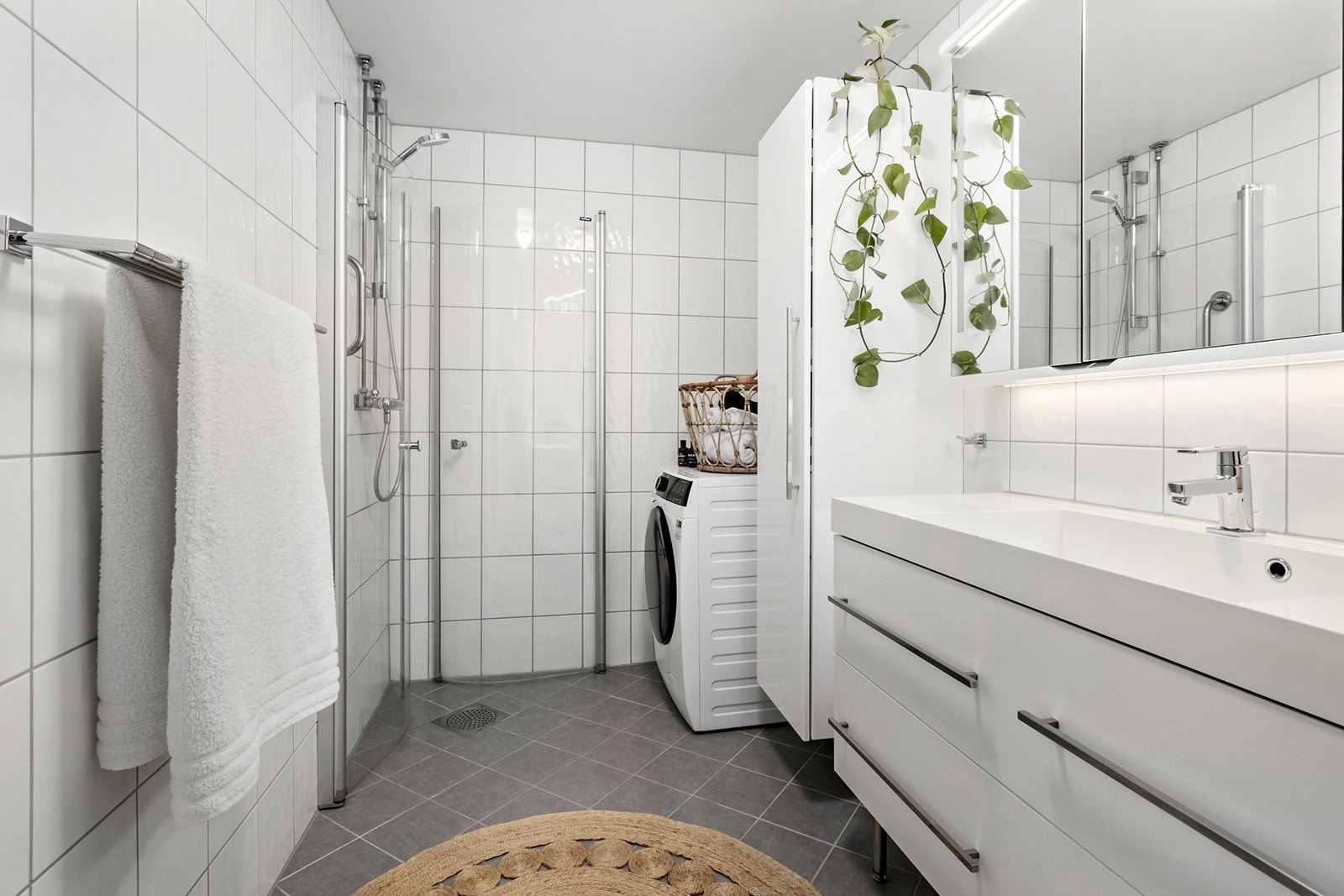 Det er vannbåren gulvvarme. Galleribilde