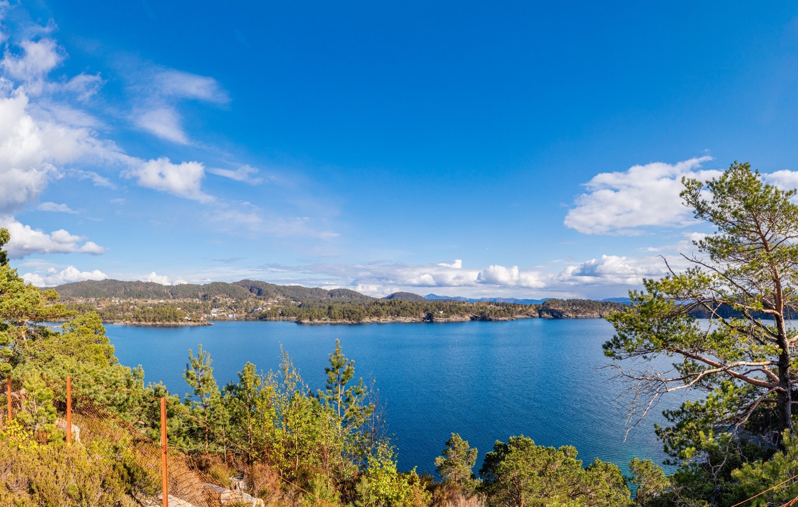 Fin hyttetomt på toppen av Skorpo Galleribilde
