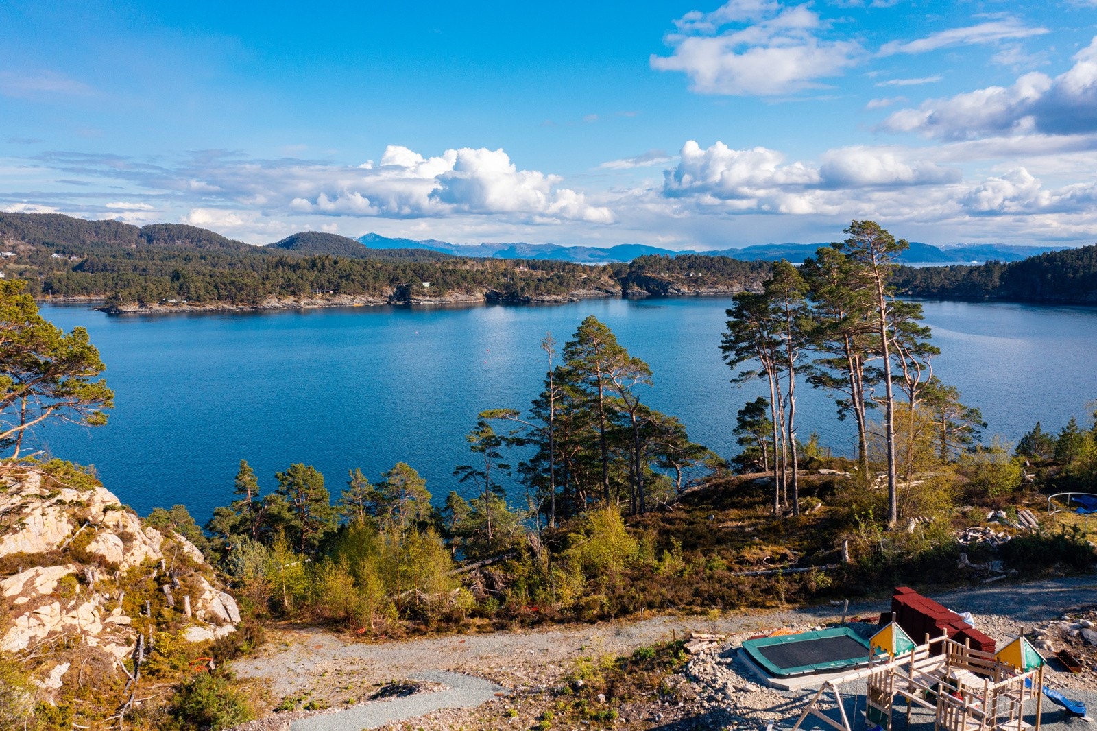 Det er vann og avløp til grensen Galleribilde