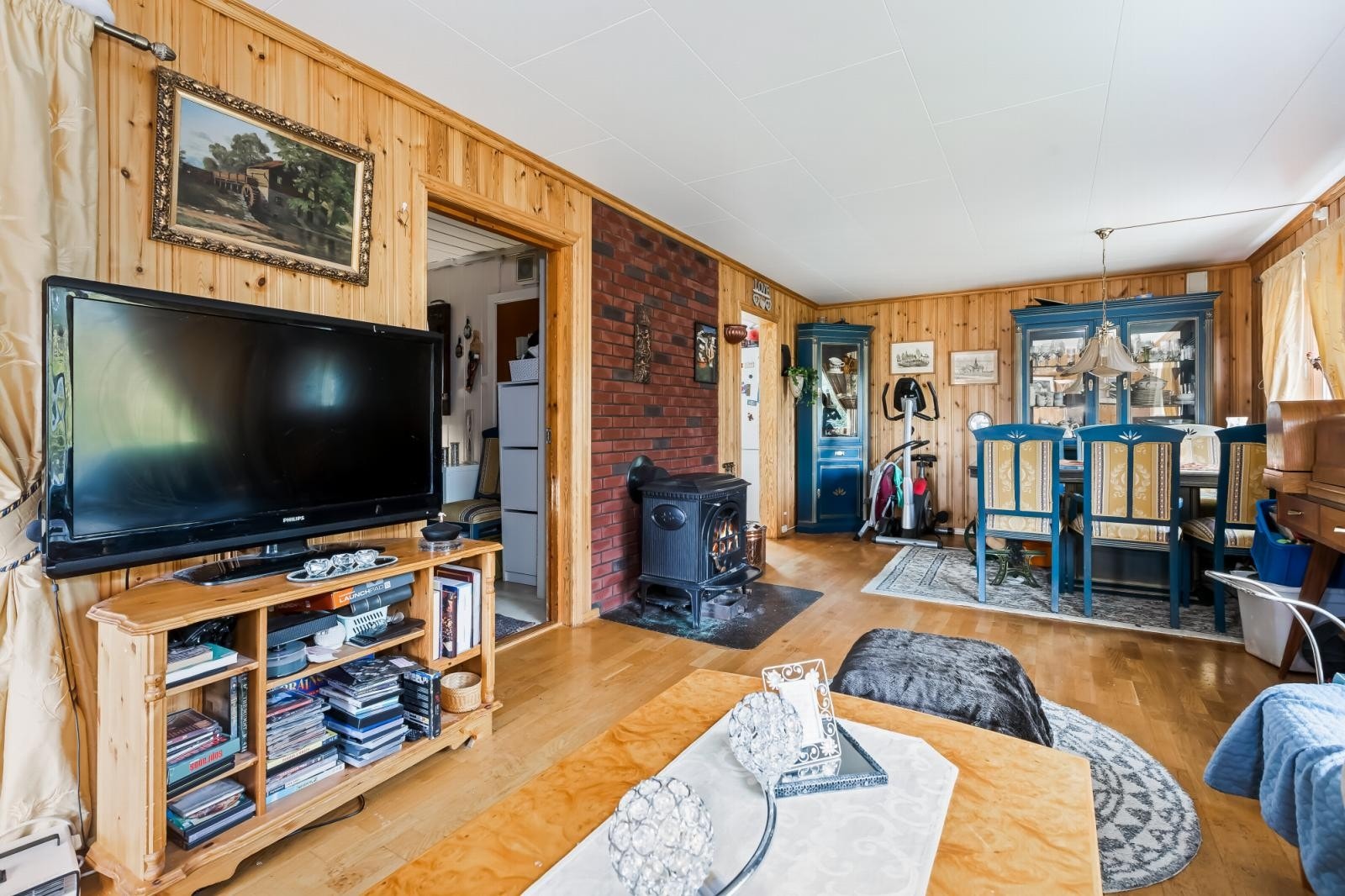 Stue/spisestue Galleribilde