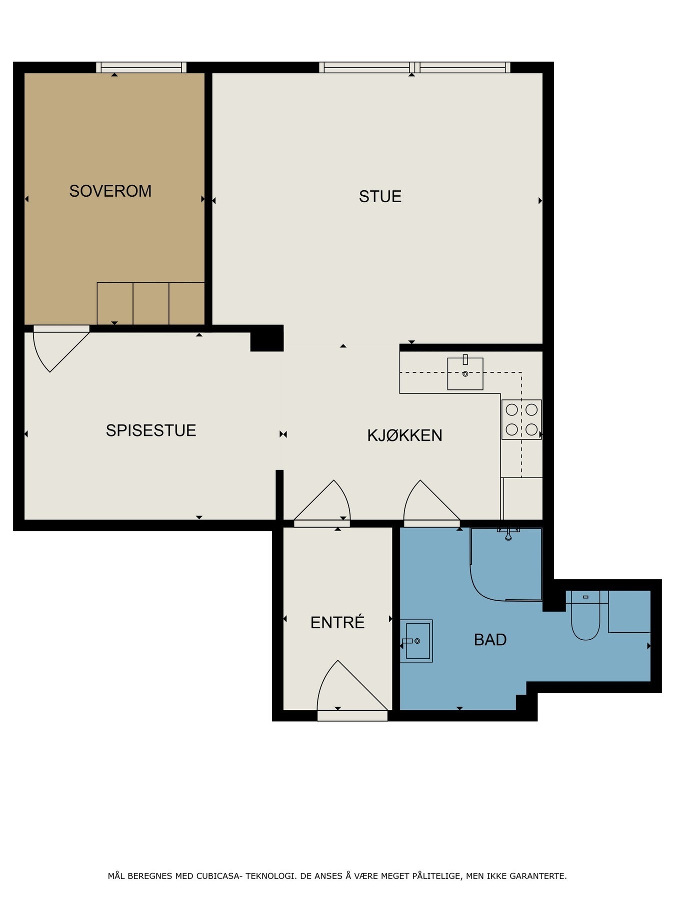 Plantegning Galleribilde