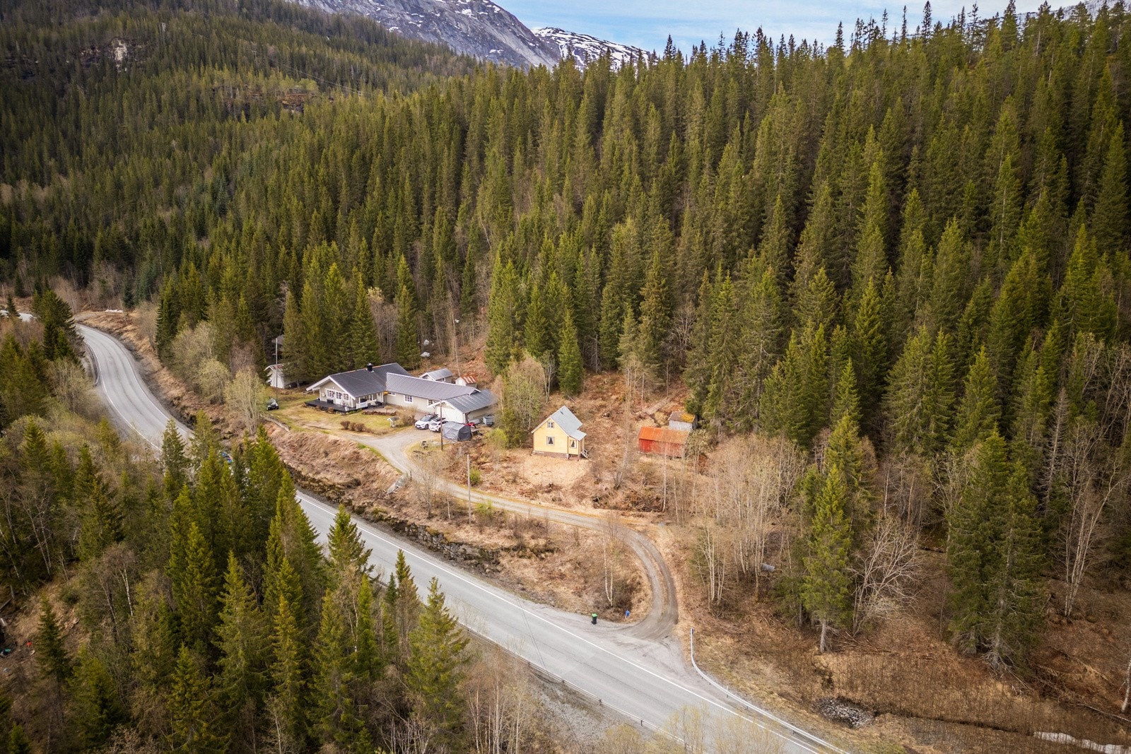 Her får du hytte med kort avstand inn til sentrum av Mo i Rana samt fantastiske turmuligheter i nærområdet Galleribilde