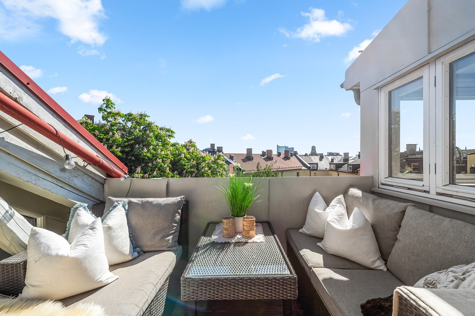 En spennede 3-roms loftsleilighet med sydvendt, solrik terrasse! Galleribilde