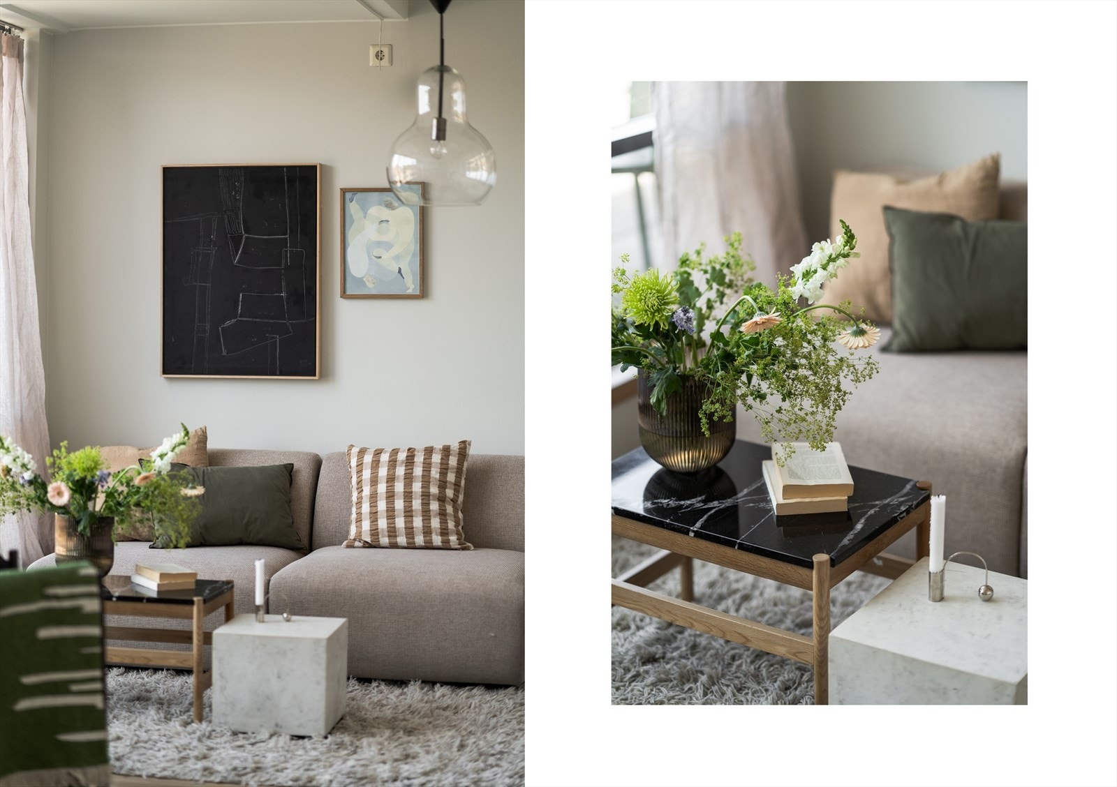 Boligen oppleves særdeles lys og luftig. Boligen har videre en meget god planløsning, nydelig lysinnfall fra store vindusflater som i stuen går fra gulv til tak! Galleribilde