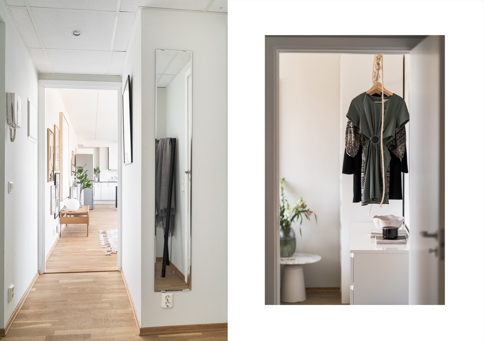 Den innbydende entréen ønsker deg velkommen inn og er utstyrt med en praktisk dørtelefon med åpner på veggen Galleribilde