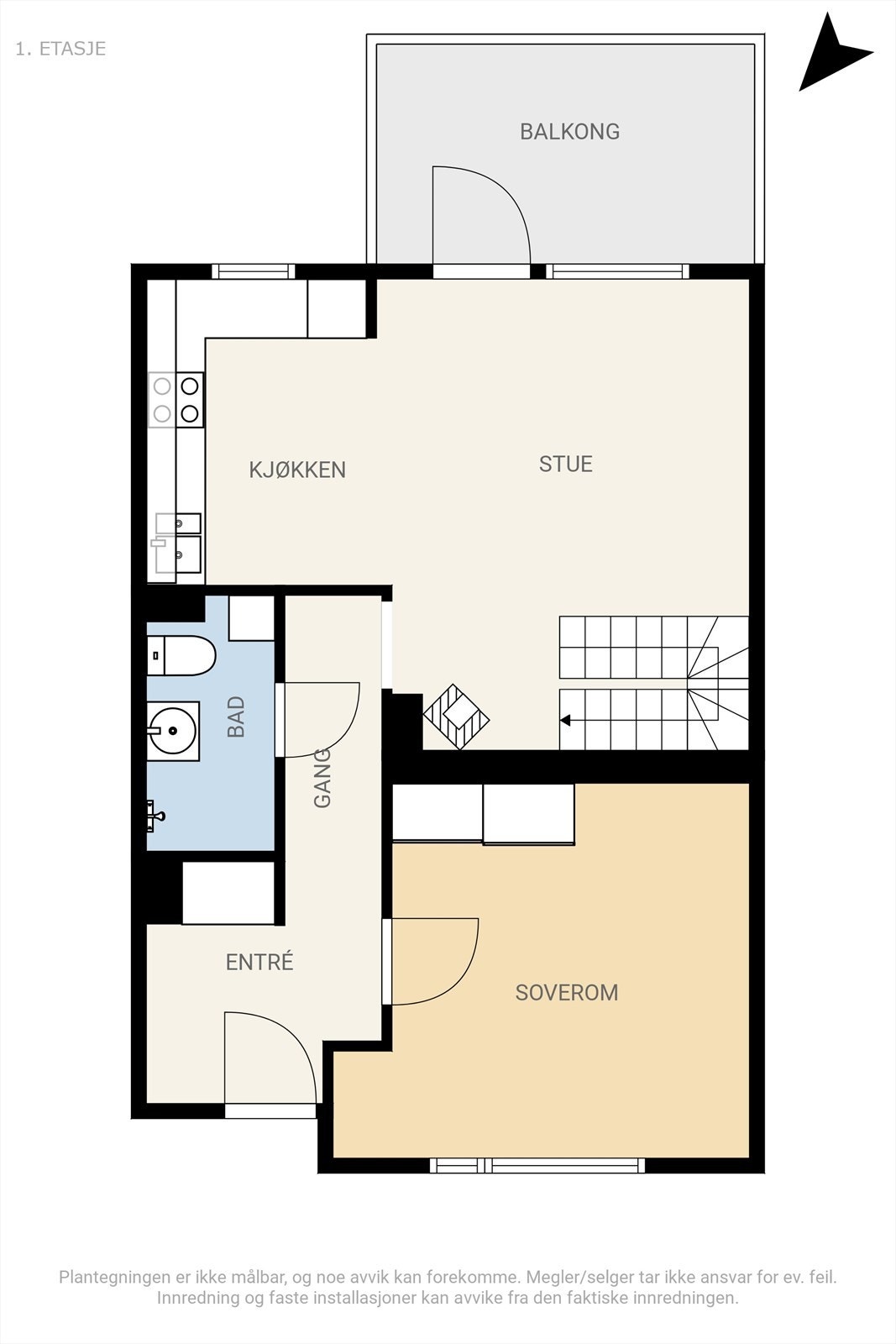 Plantegning Galleribilde