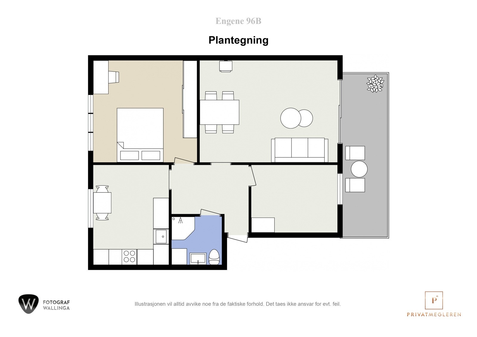 Plantegning. Galleribilde