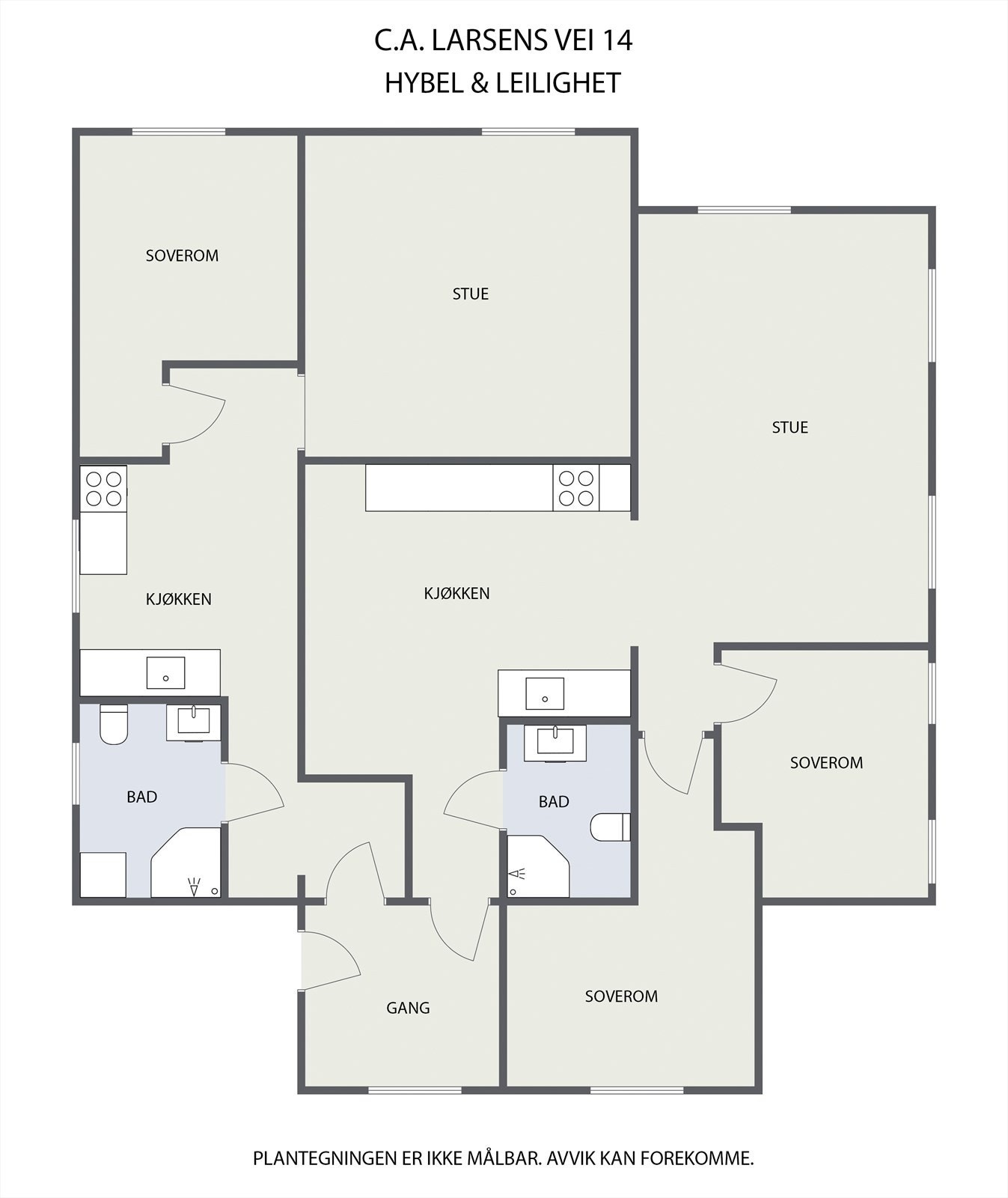 PlantegningUETG Galleribilde