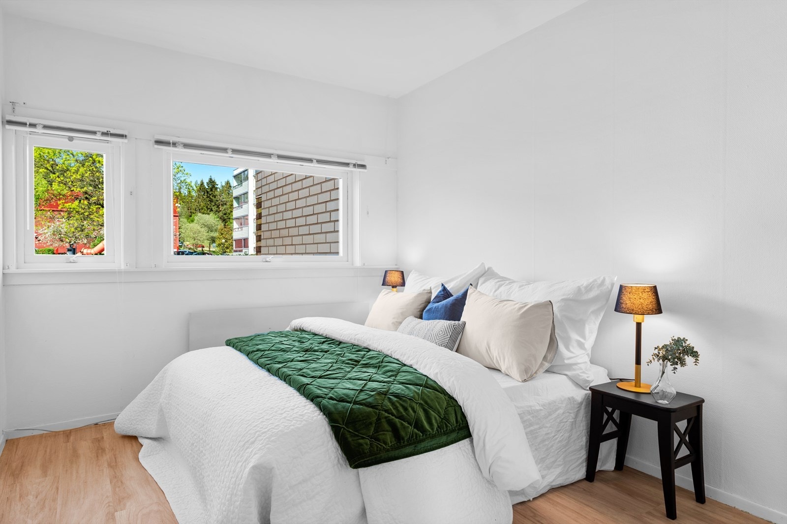 Alle vegger ble malt opp i 2022. Galleribilde