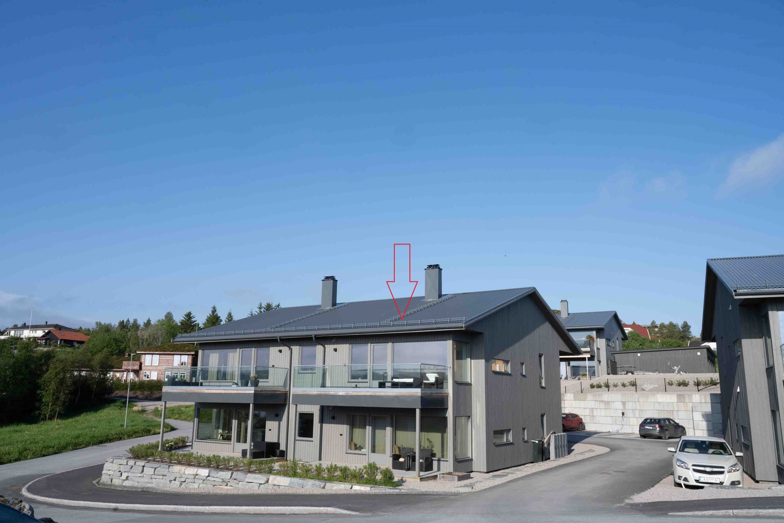 Leiligheten ligger i 2.etasje Galleribilde