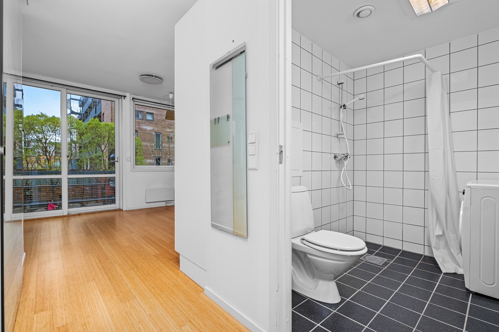 Leiligheten har en praktisk planløsning. Galleribilde