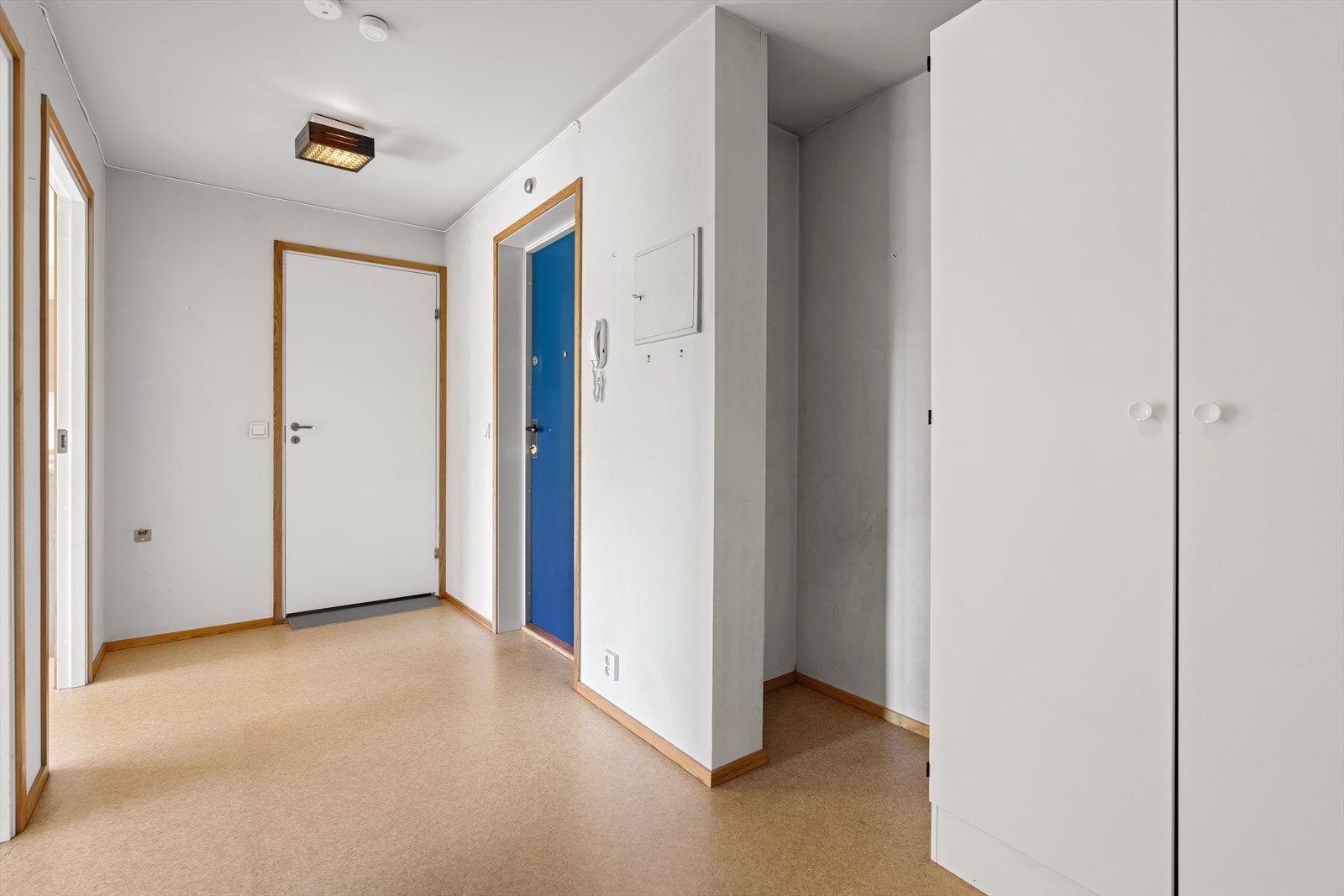 Innred etter eget ønske og behov med både hyller, knagger og skoreoler. Galleribilde