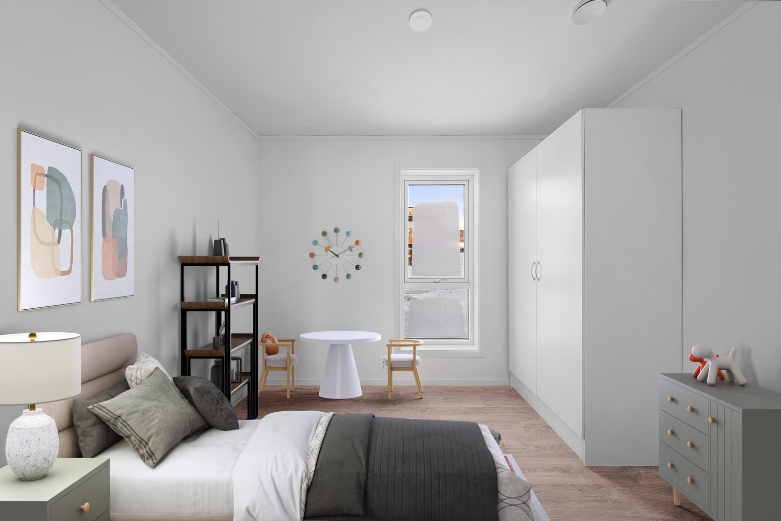 Soverom 2 (digital møblering) Galleribilde