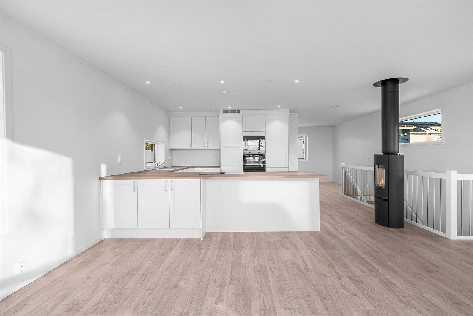 Kjøkken fra Sigdal Galleribilde