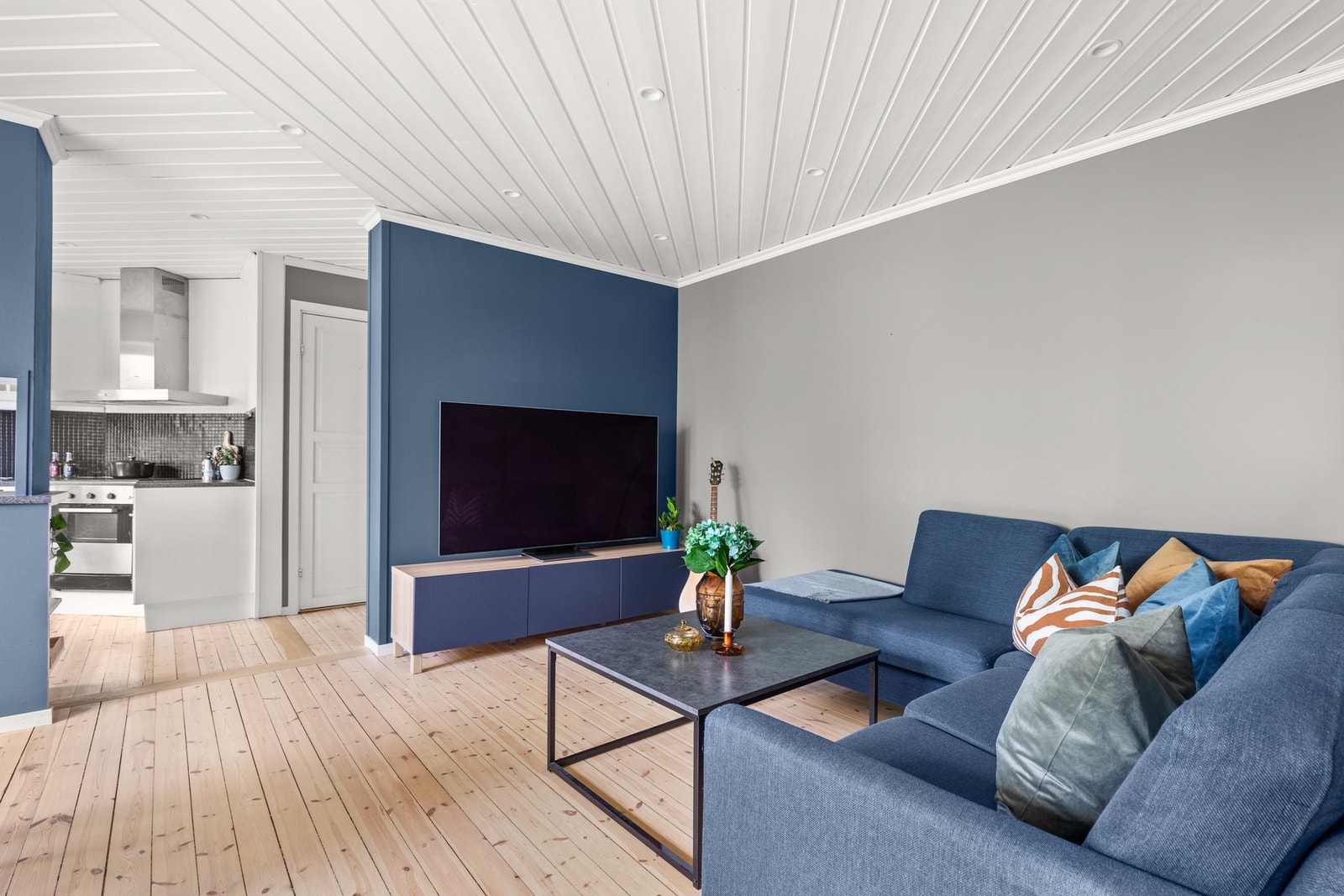 Borettslaget har internettavtale med HomeNet. Galleribilde
