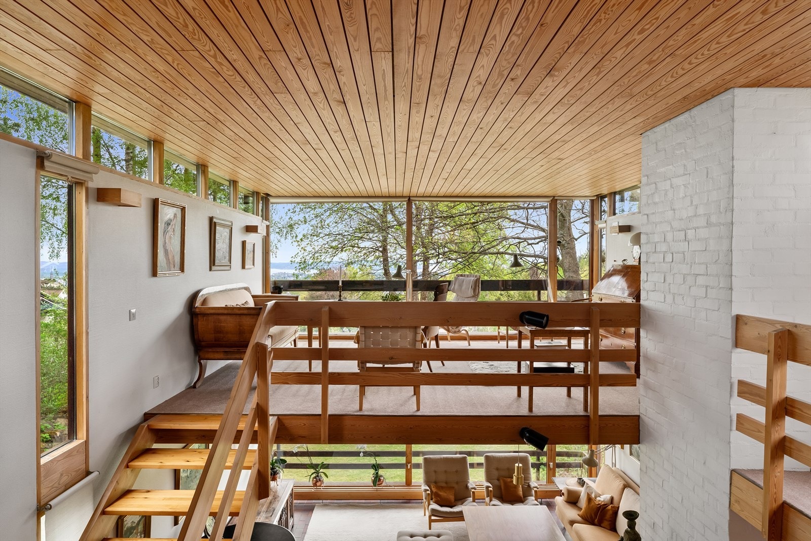 Mesanin på ca. 31 kvm. Galleribilde