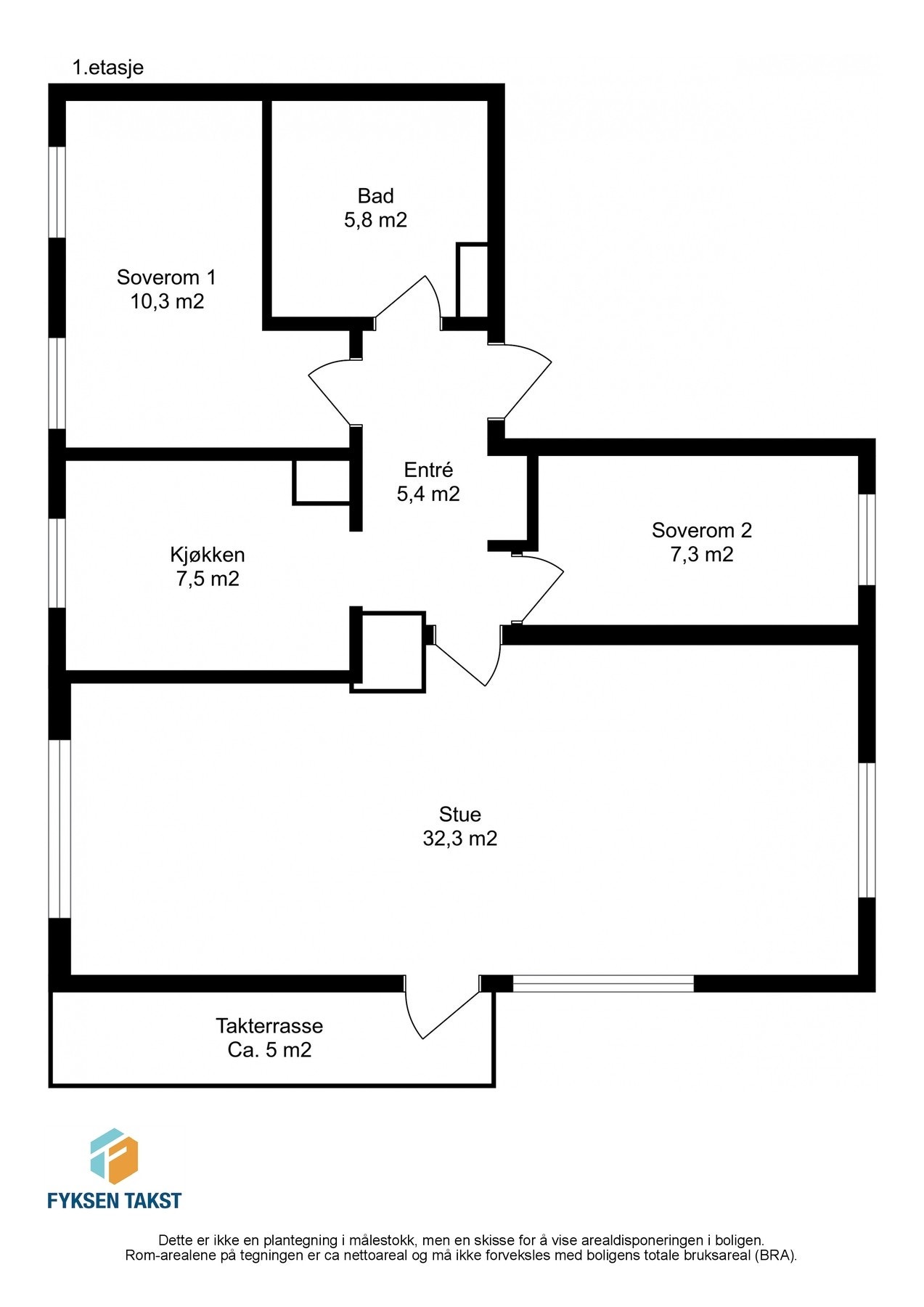 Planskisse. Galleribilde