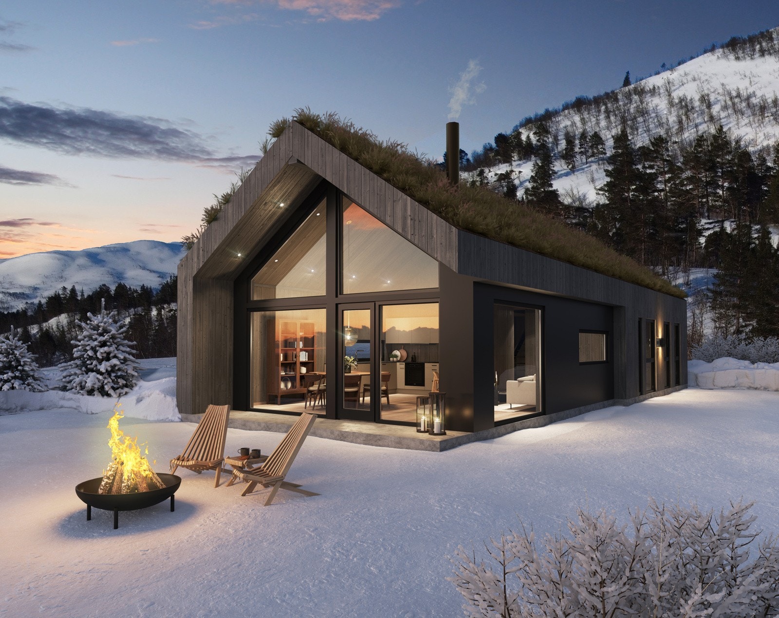 Vatnedalsvegen Hytte Eksteriør Galleribilde