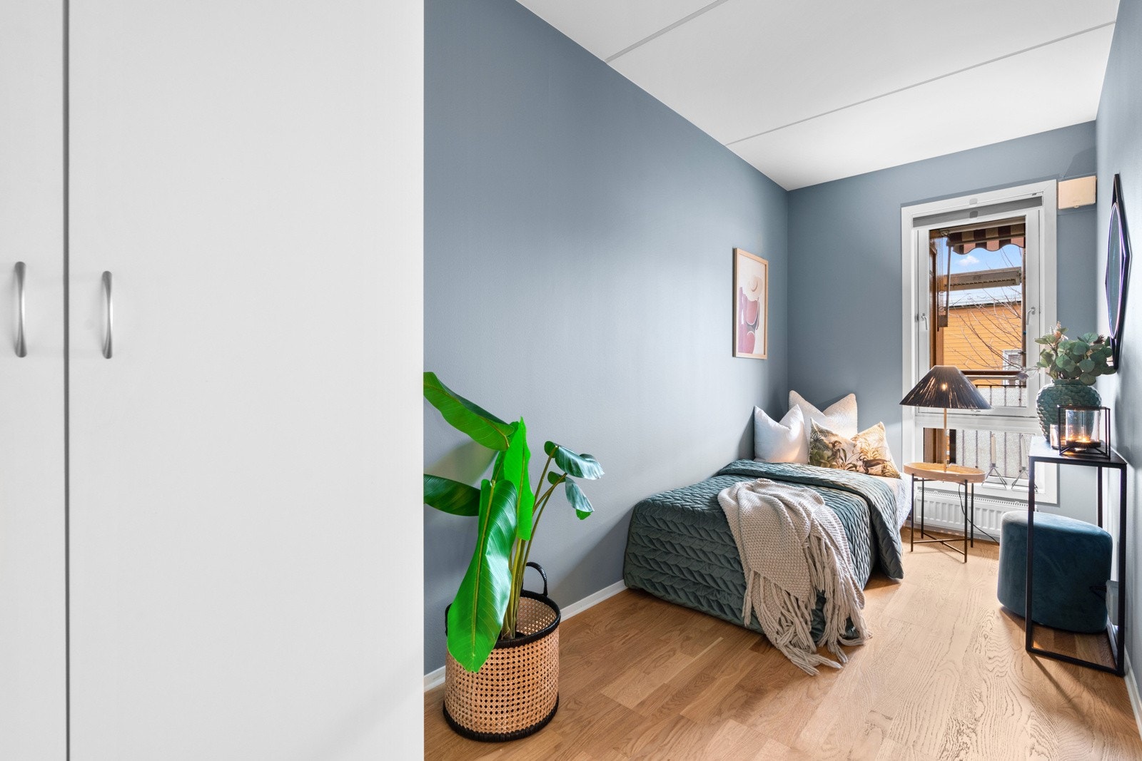 Soverom 2 har inngang fra stuen Galleribilde