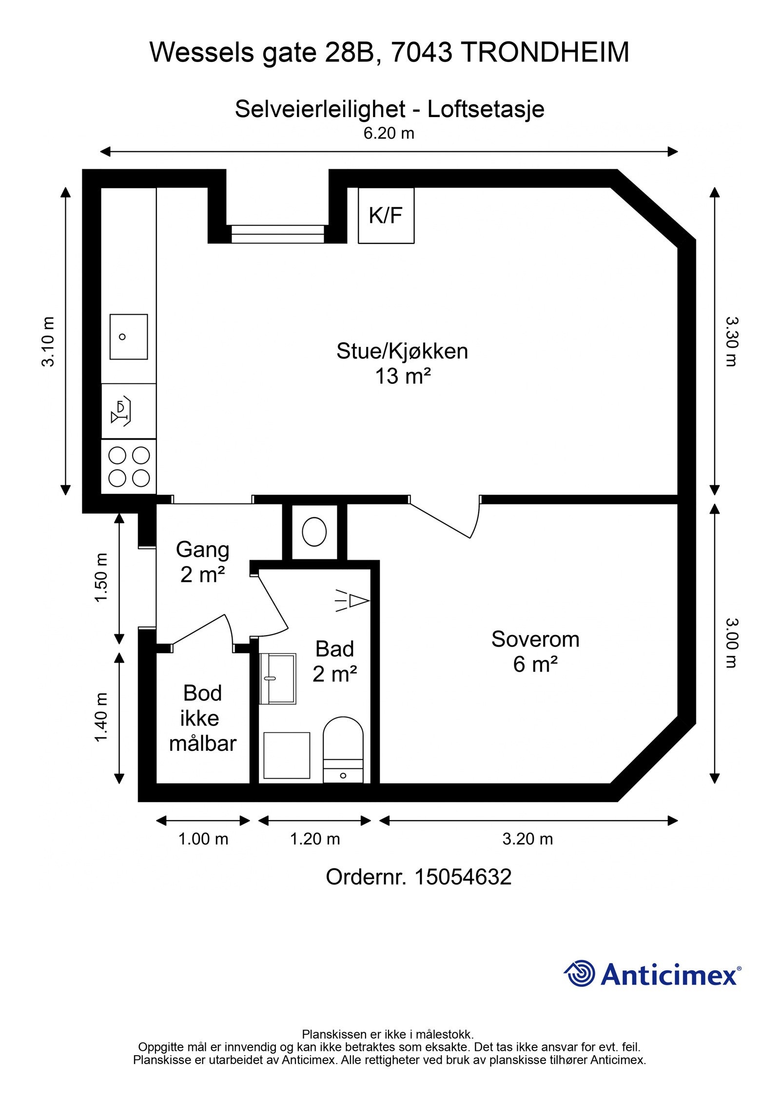 Plantegning. Galleribilde
