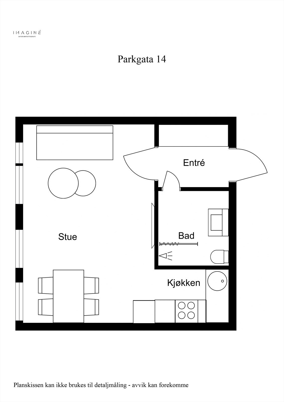 Planskisse. Galleribilde