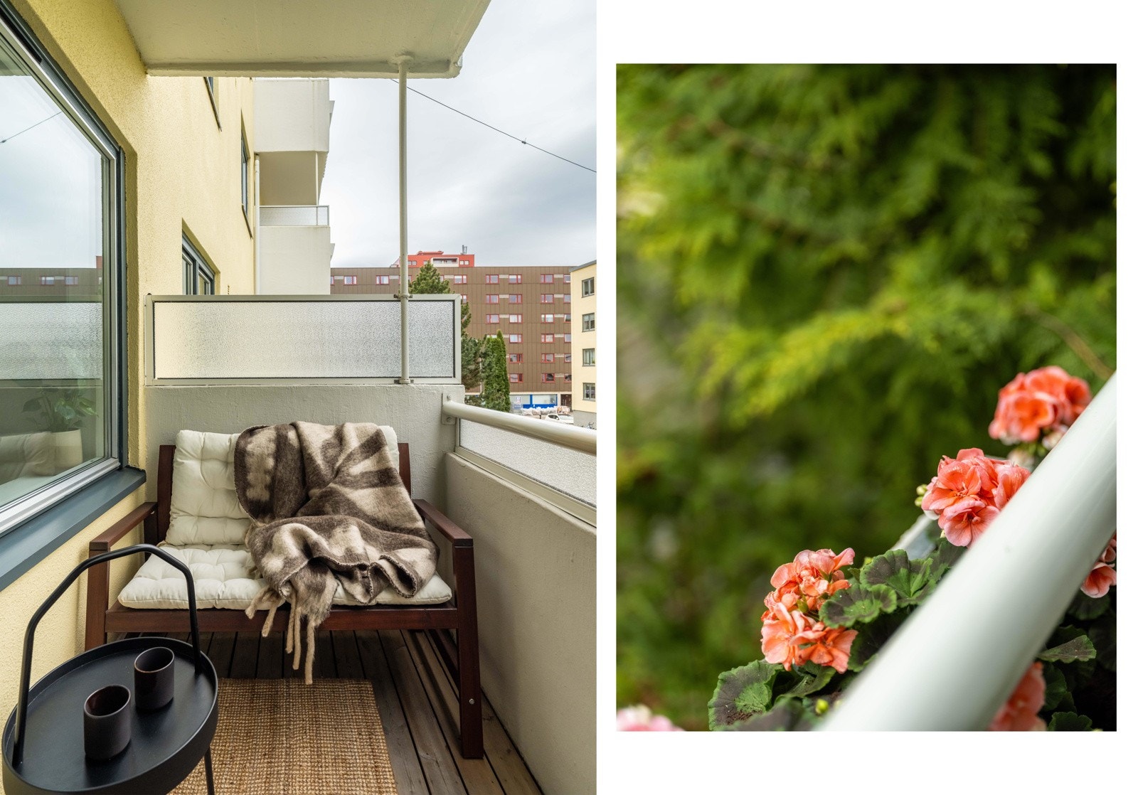 Det er god plass til en sittegruppe her ute. Galleribilde