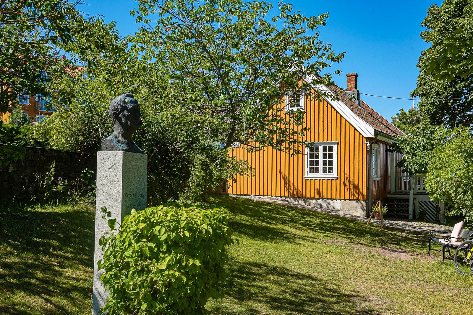 Edvard Munch sin bolig i Åsgårdstrand Galleribilde