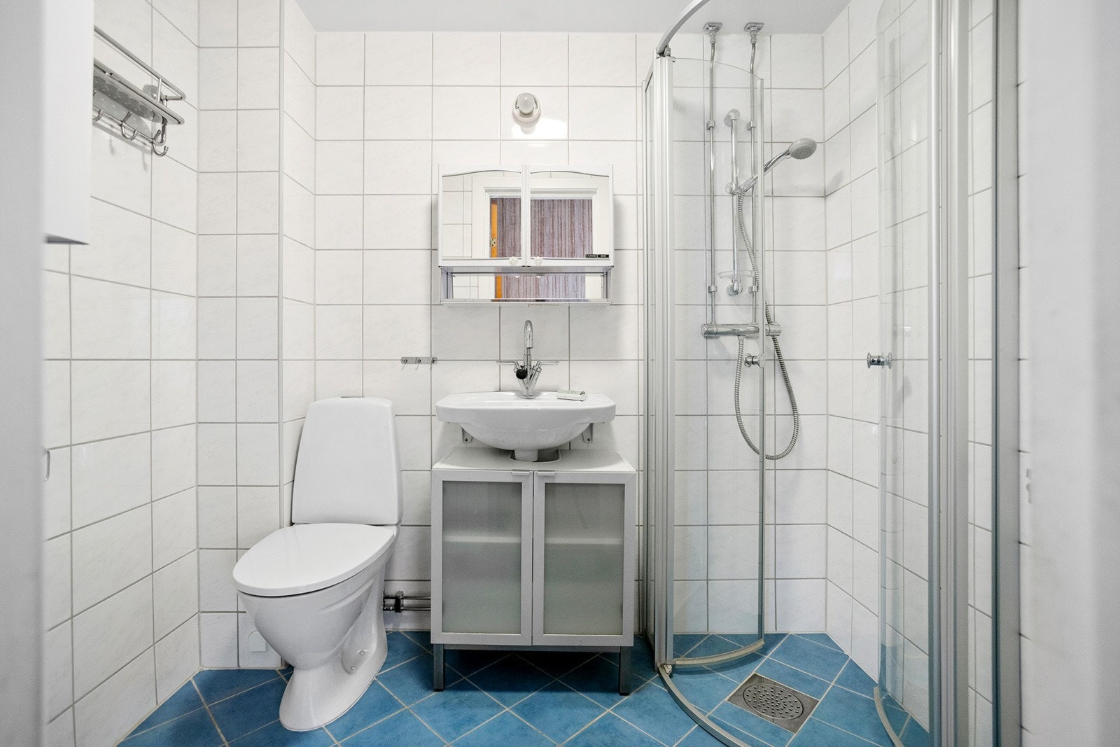 Bad, renovert i regi av borettslaget i 2012. Galleribilde