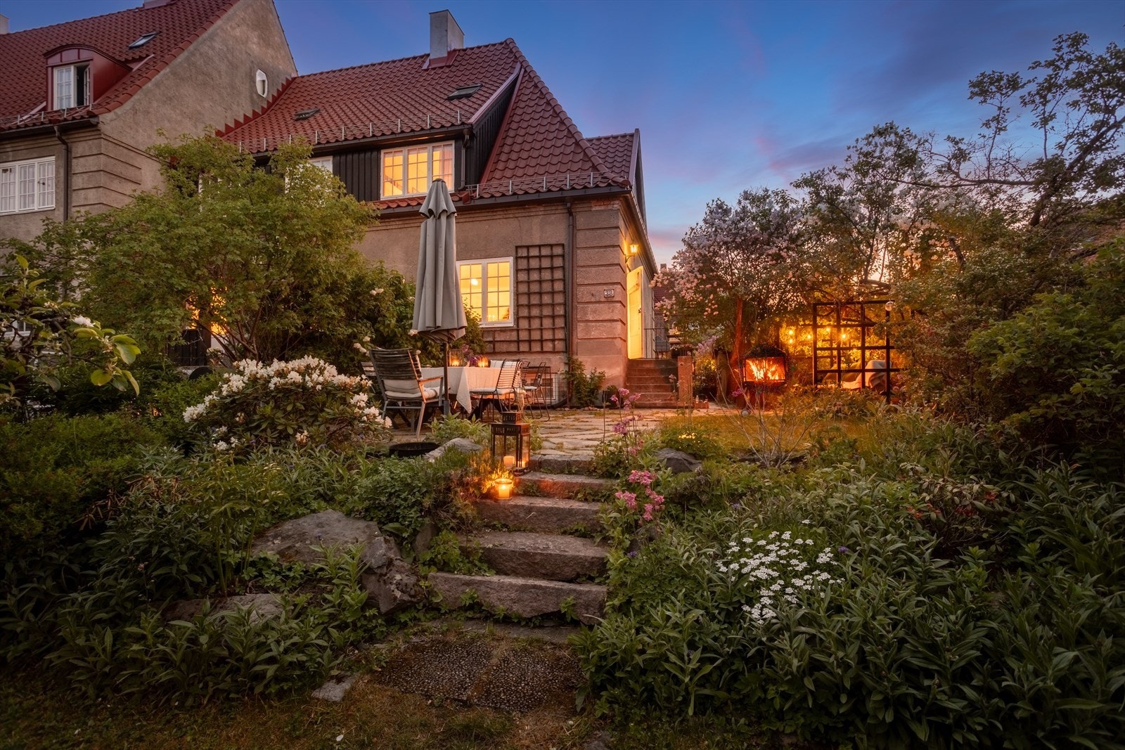 Kveldsstemning. Galleribilde