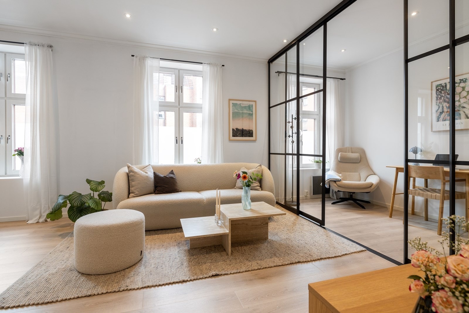 - Hele leiligheten ble nyoppusset i 2016 - Galleribilde