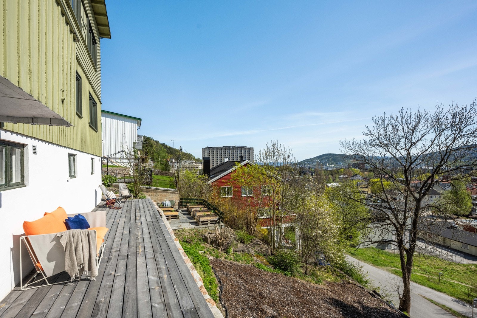Her sitter du høyt og fritt. Galleribilde