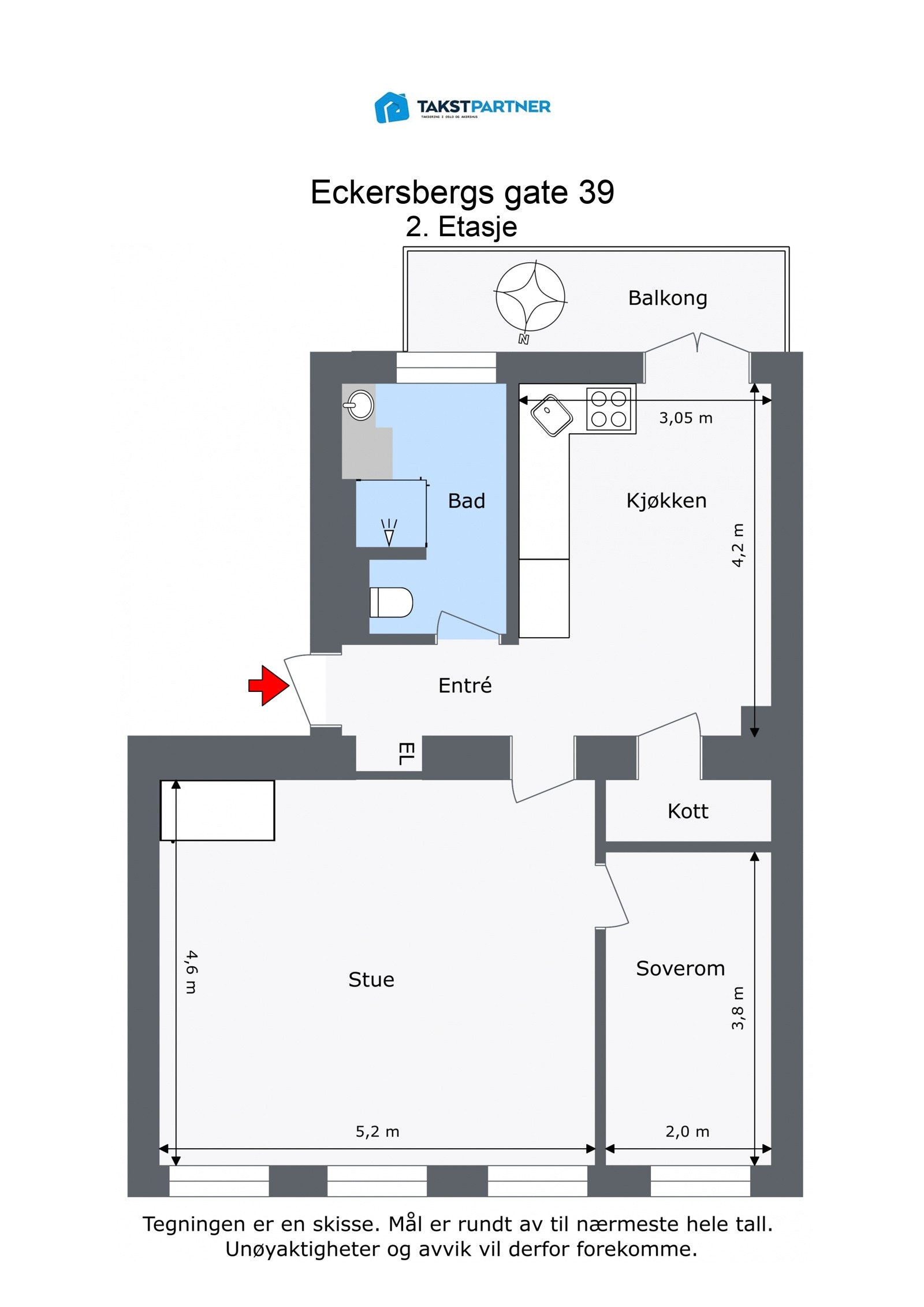 Planskisse. Galleribilde
