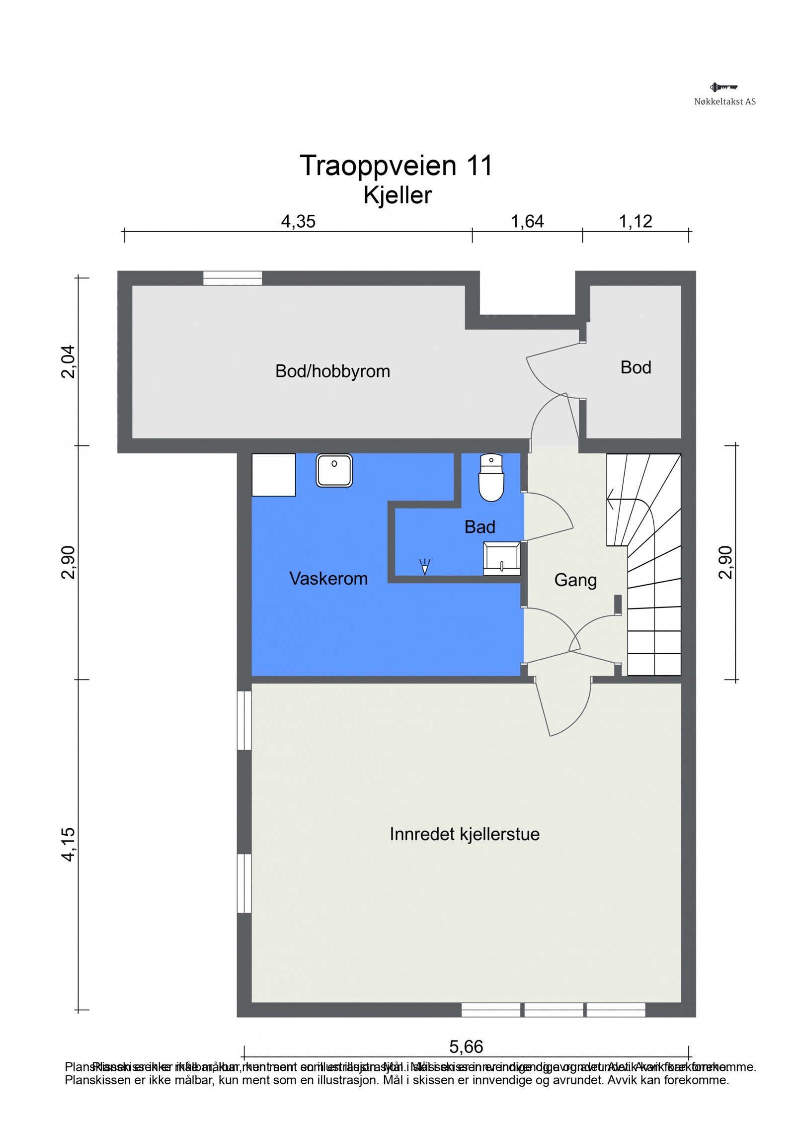 Plantegning - Kjeller Galleribilde