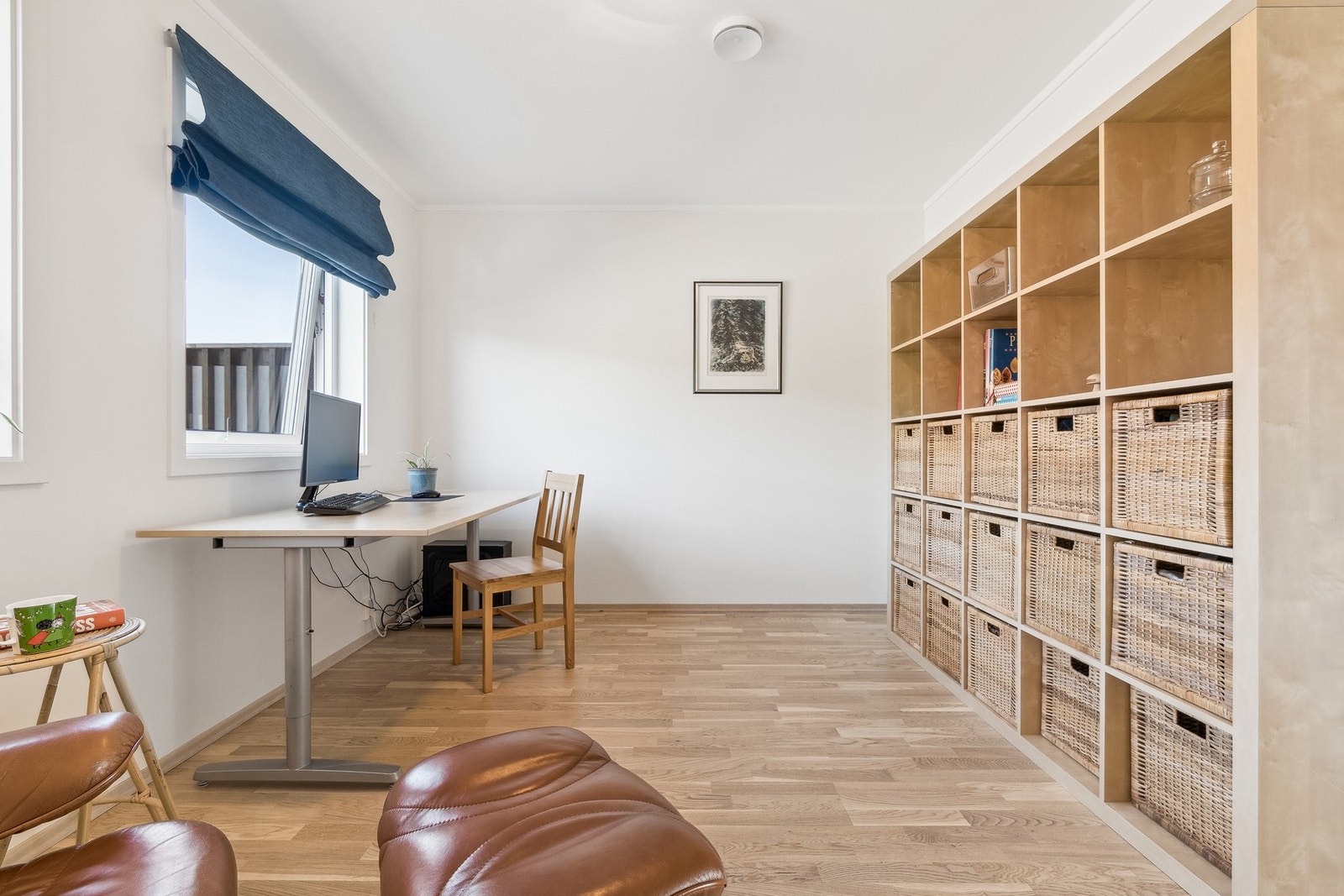 Dette soverommet ligger i samme etasje som stuen. Galleribilde