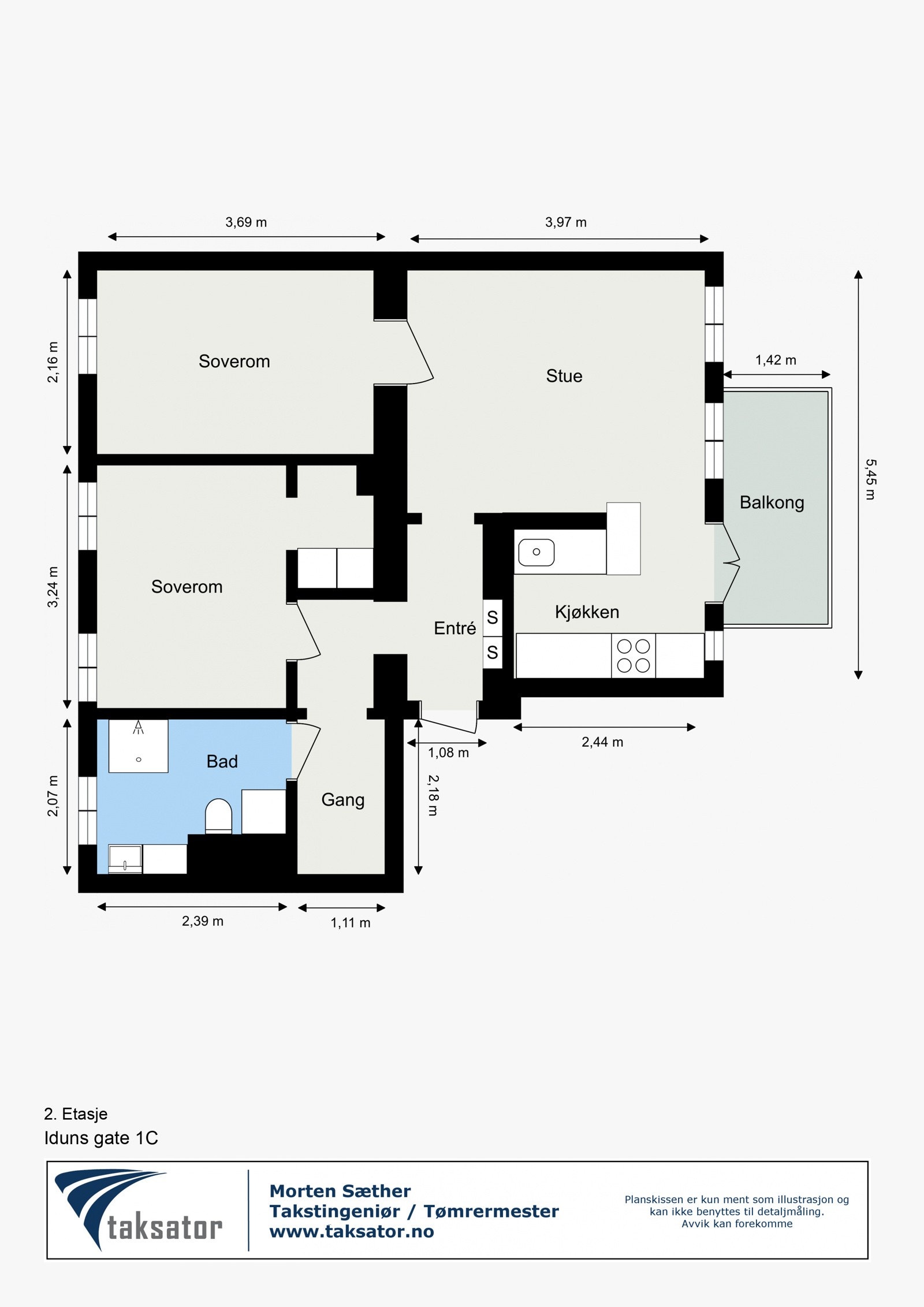 Plantegning - velkommen til visning! Galleribilde
