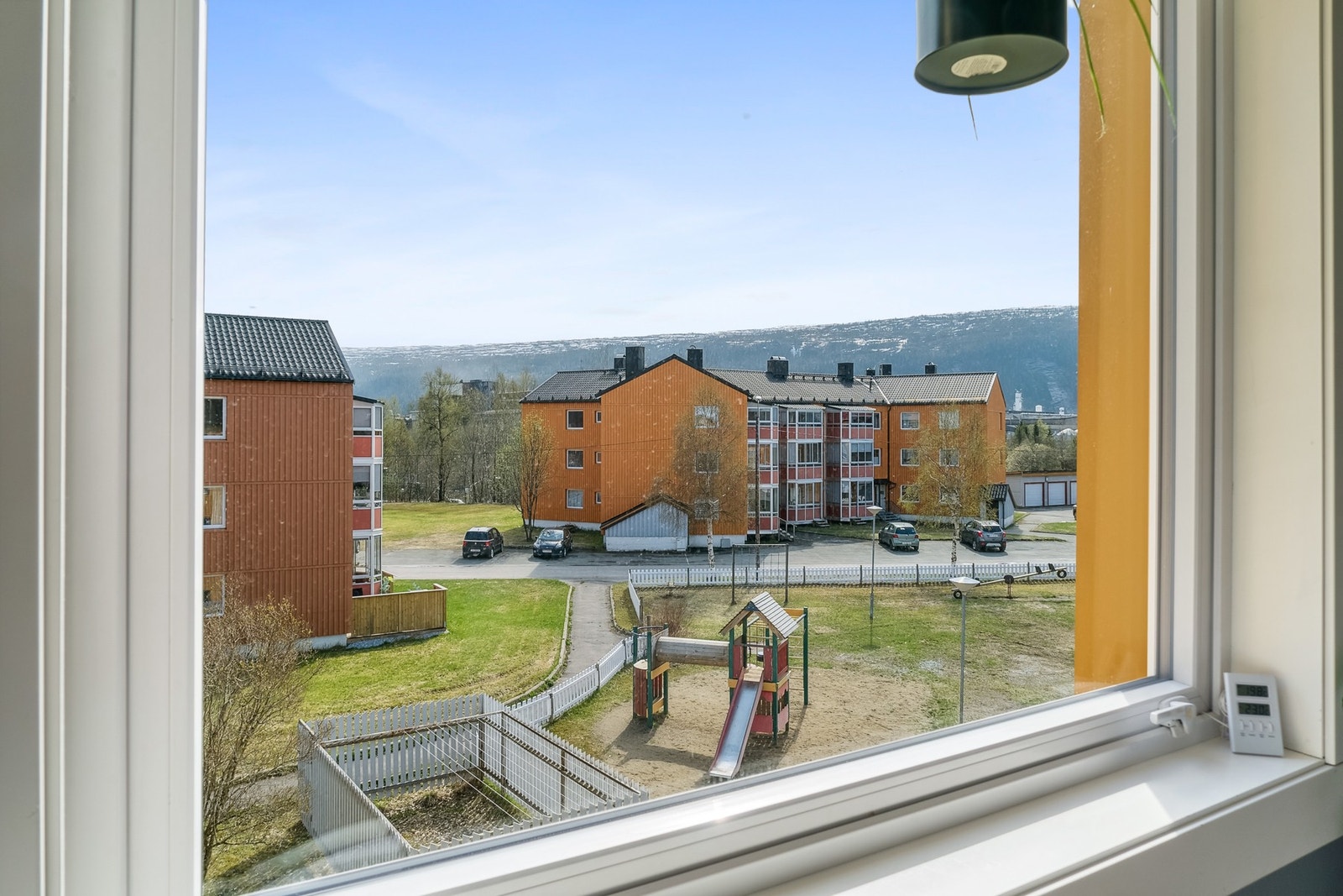 Utsikt fra kjøkkenet. Galleribilde