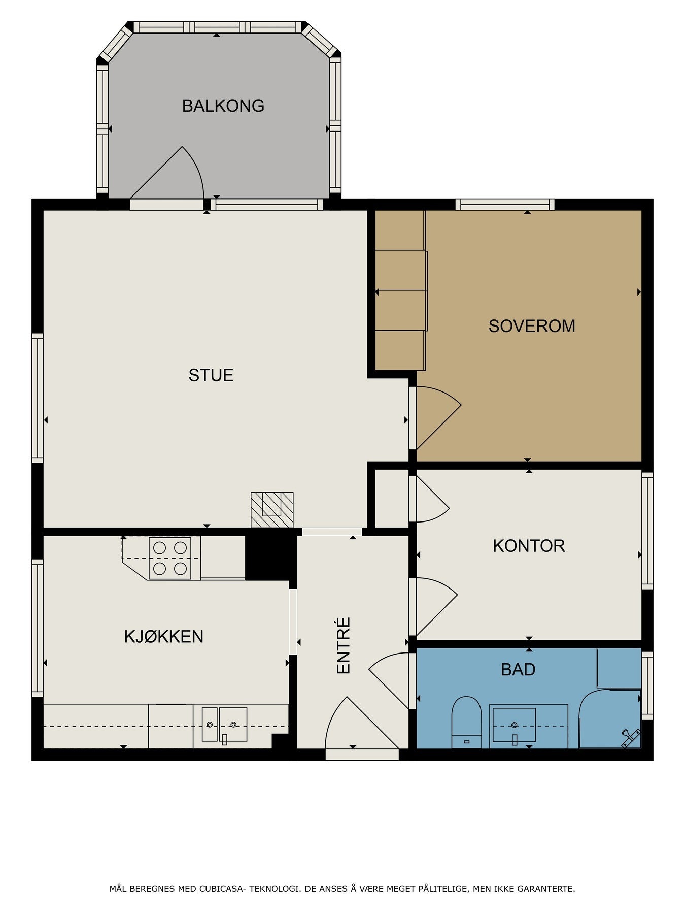 Planløsning. Galleribilde