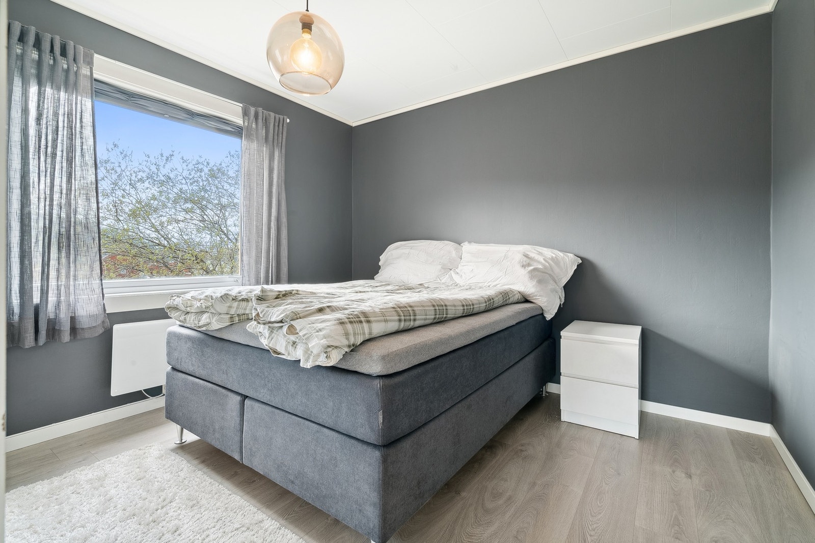 Hovedsoverommet er av god størrelse. Galleribilde