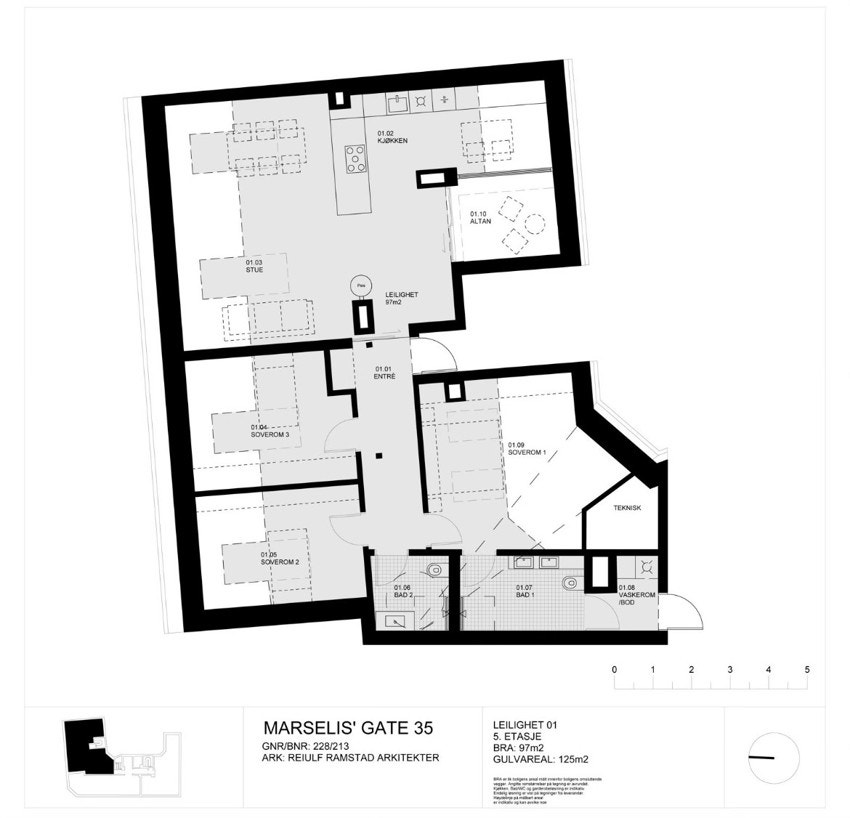 Plantegning. Galleribilde