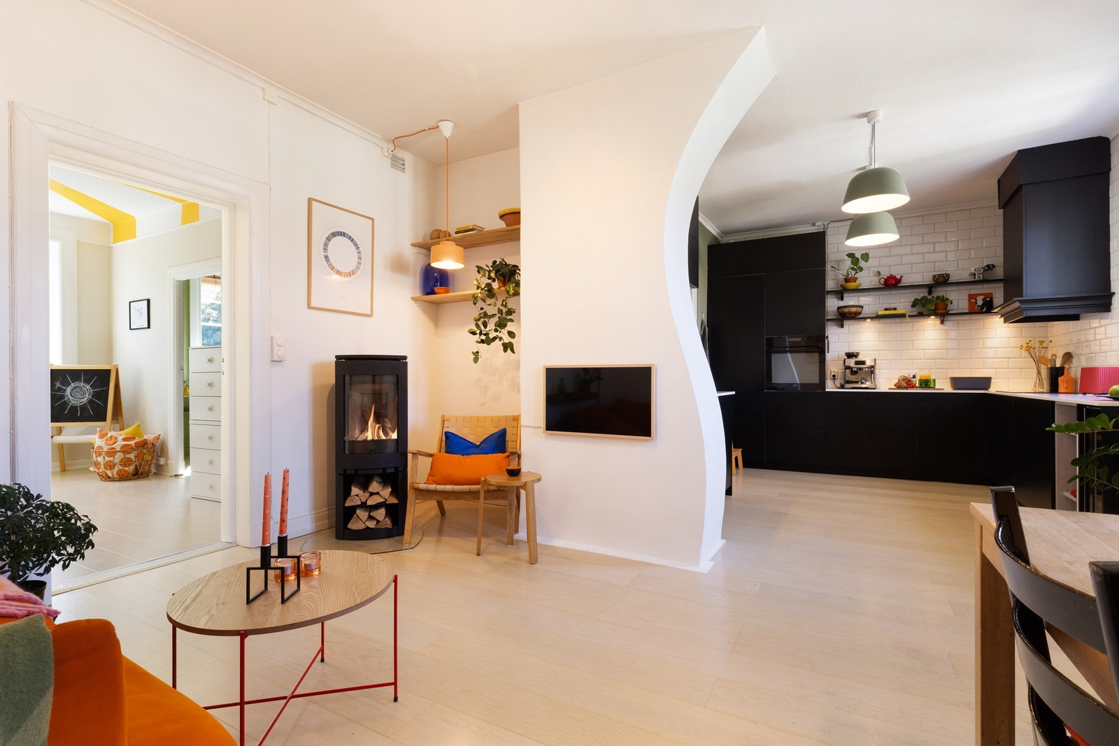 Leiligheten har en optimal planløsning som gir rom for flere bruksmuligheter. Galleribilde