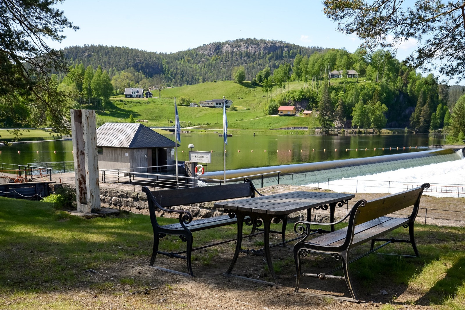 Kjeldal sluse Galleribilde