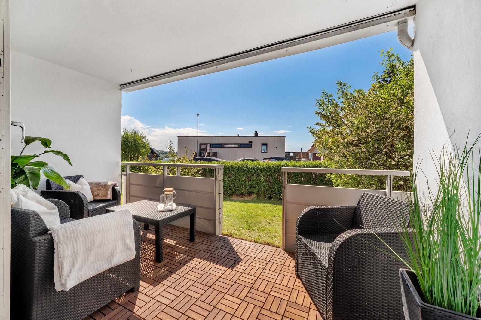 Egen sydvendt balkong på 8 kvadratmeter. Galleribilde