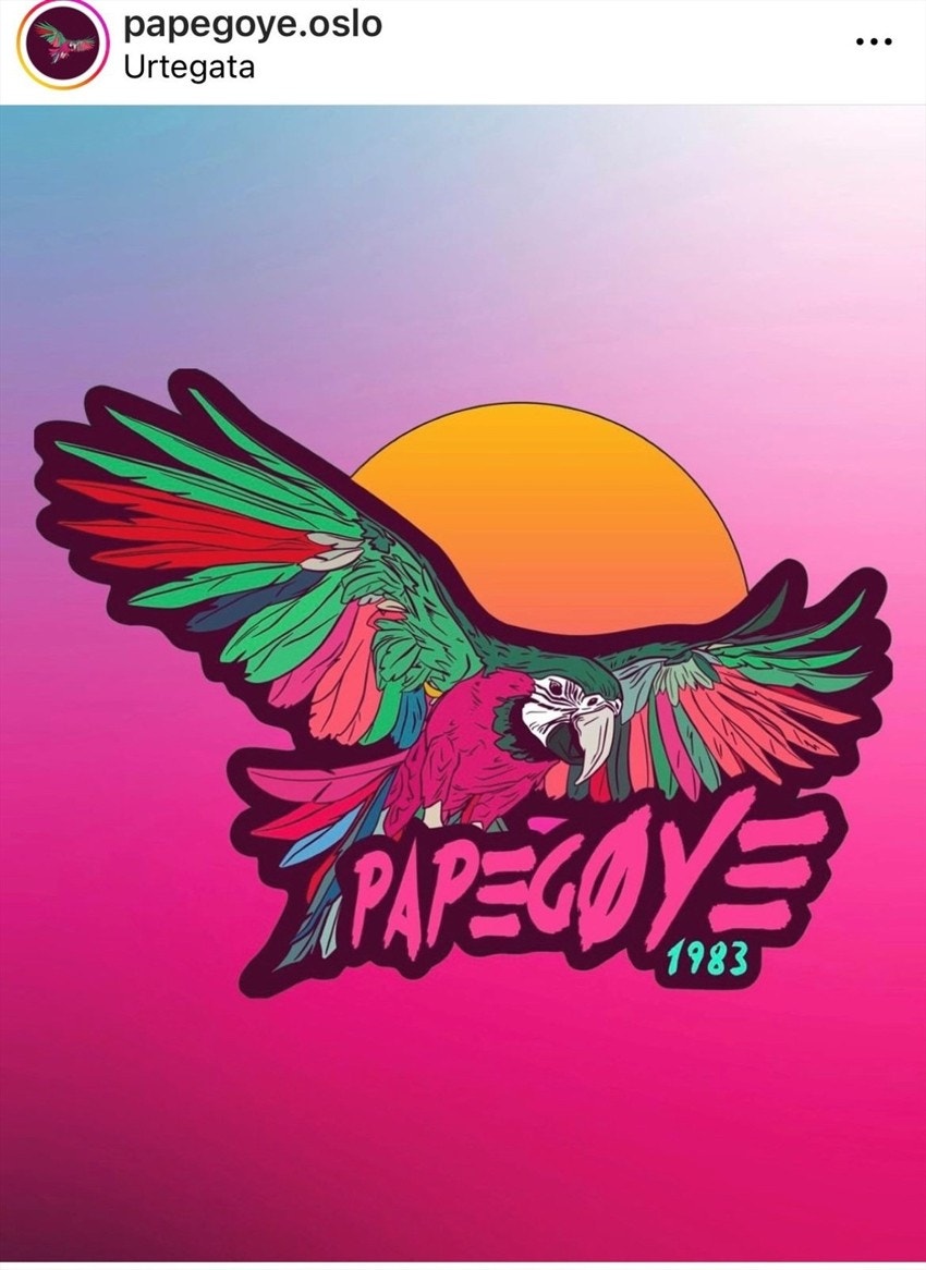 Kule Papegøye kaffe- og vinbar ligger rett nedi Tøyengata og blir fort en favoritt på vei til eller fra jobb. Galleribilde