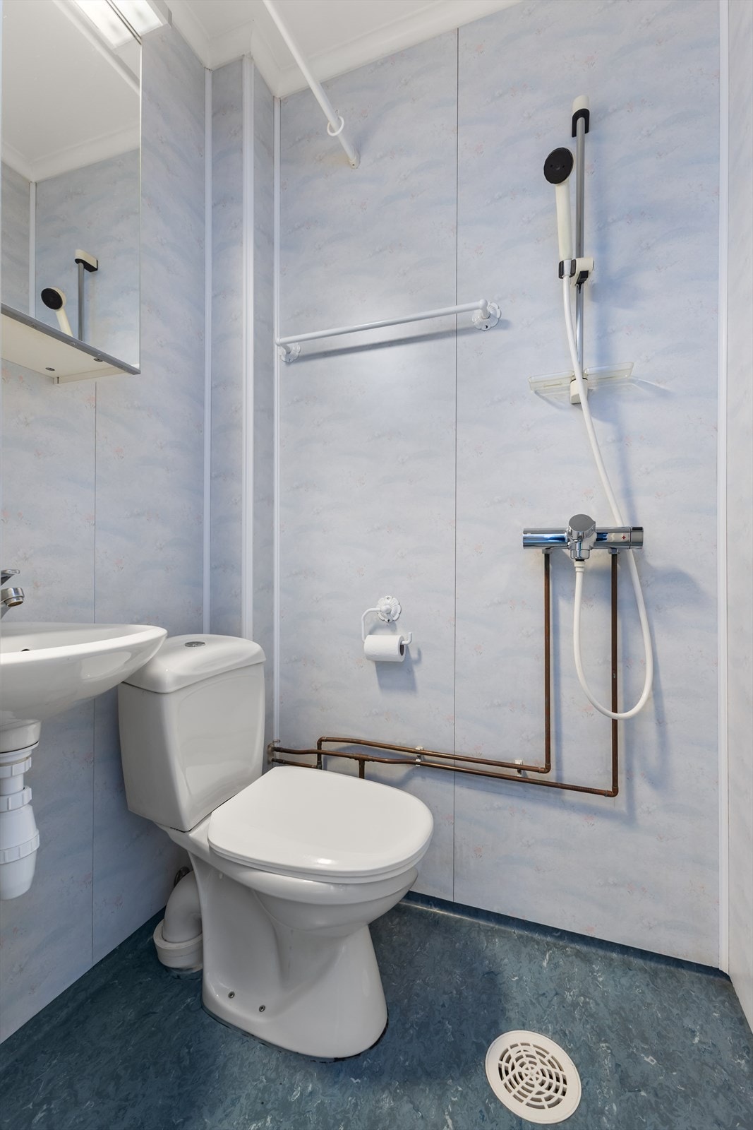 Badet ligger i 2. etasje og er fra 1998. Galleribilde