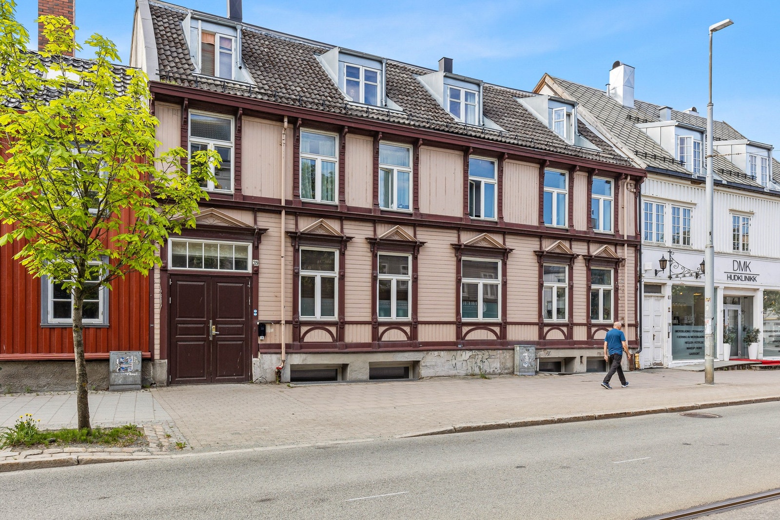 Fasade. Byggeår er 1757. Galleribilde