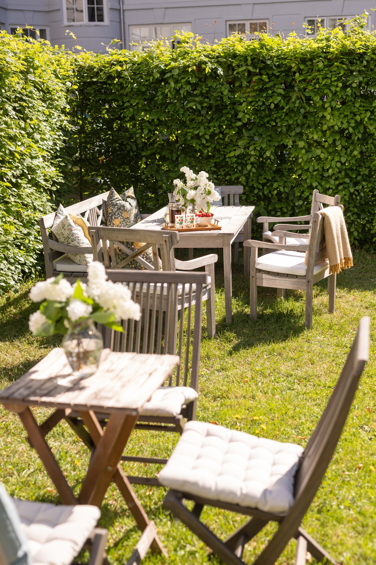 Nydelig hage til bruk for beboere Galleribilde