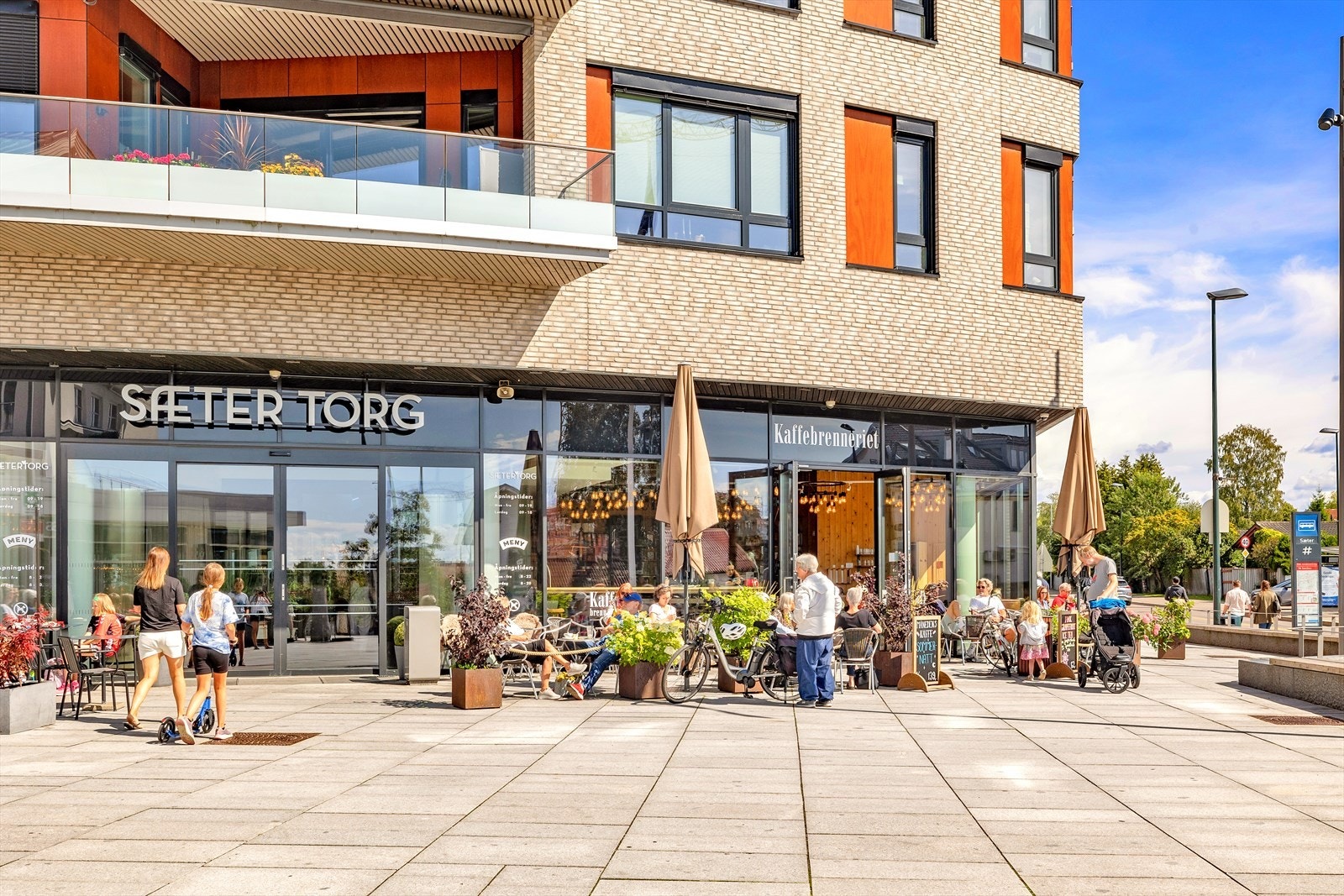 Sæter Torg Galleribilde