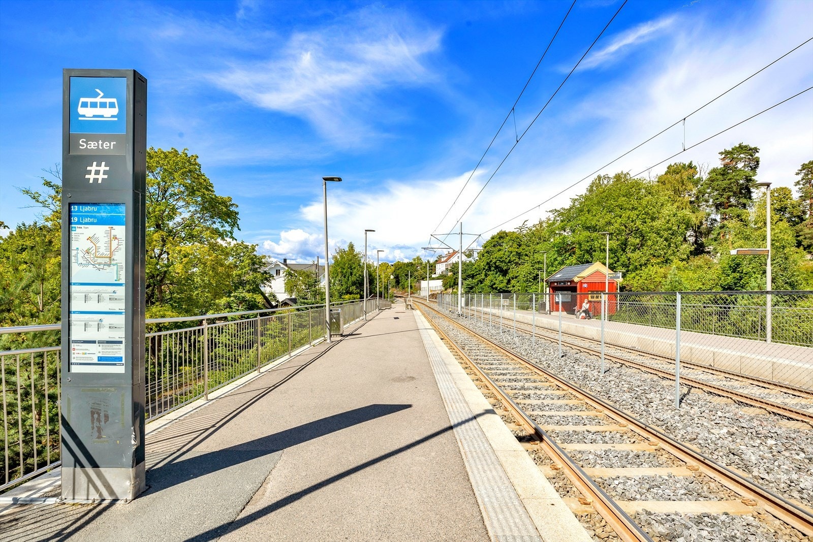 Nærmeste trikkestopp er Sæter, som ligger ca.14 min gange fra boligen Galleribilde
