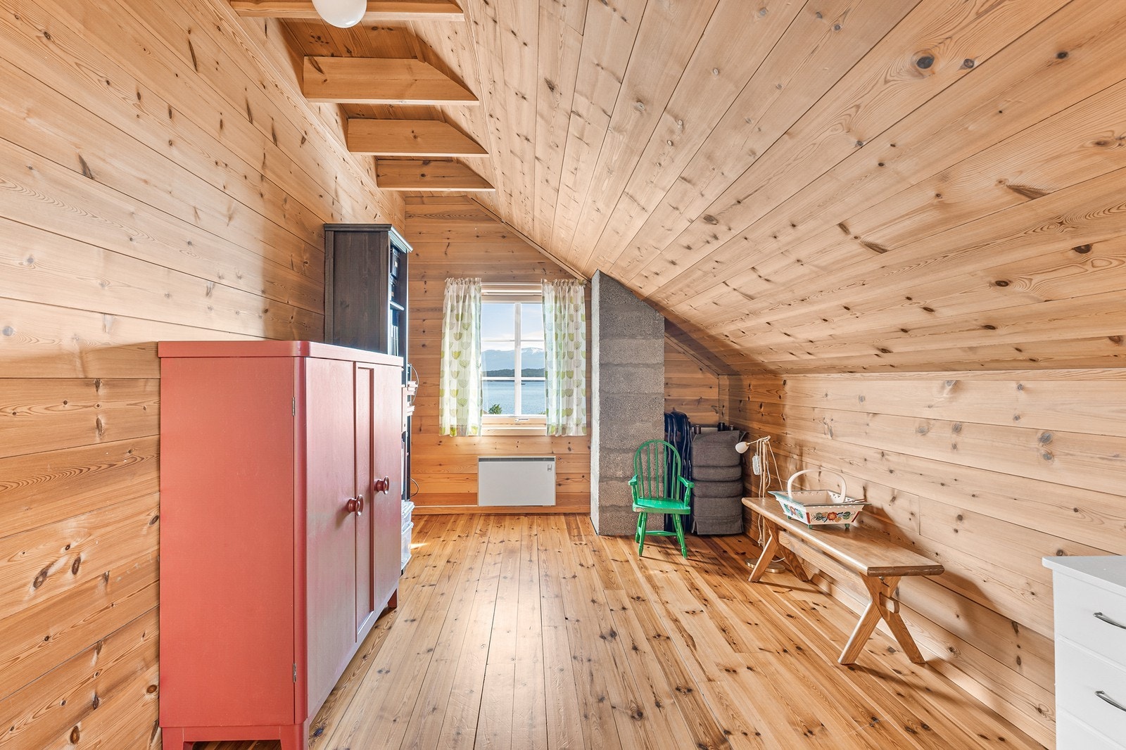 Opprinnelig loftstue. Galleribilde